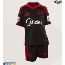 Otroški Nogometni dresi Sevilla Tretji 2025-26 Kratek Rokav (+ Kratke hlače)